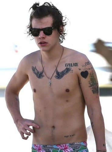 En quelle année Harry a-t-il fait son premier tatouage ?