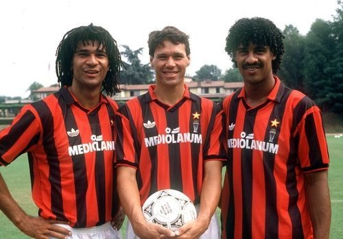 Avec l'AC Milan, combien de LDC le trio hollandais a-t-il remporté ?