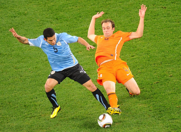 Les uruguayens seront éliminés en demi-finale face aux Pays-Bas sur le score de...