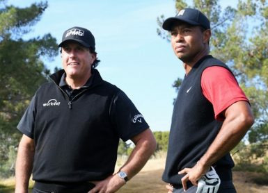Qui est opposé à Tiger Woods ici ?
