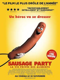 Dans Sausage Party, que peut-on entendre dans tout le film ?