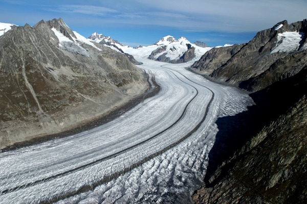 Quel est le plus grand glacier des Alpes ?
