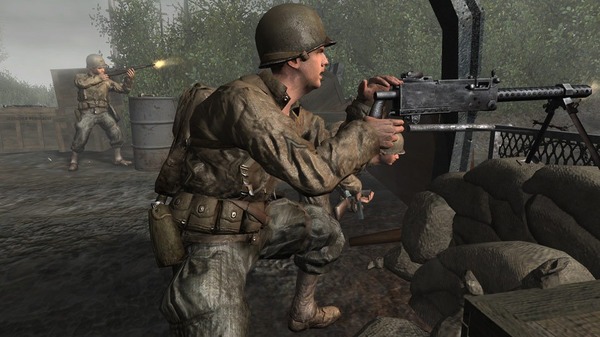 Célèbre jeu vidéo se déroulant pendant la Seconde Guerre mondiale dont le premier opus sort en 2003. Il s'agit de ?