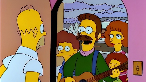 Dans l'épisode "Homer l'hérétique", où Homer a-t-il décidé de ne plus aller ?