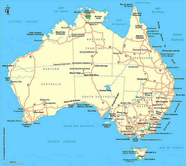 En français quel est le nom complet de l'état Australien ?