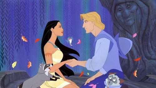Comment s'appelle l'amoureux de Pocahontas ?