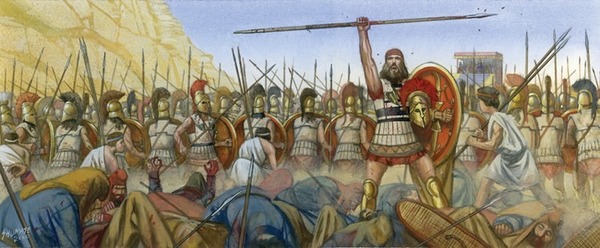 Quel roi est célèbre pour avoir affronté les perses avec 300 de ses guerriers lors de la bataille des Thermopyles ?