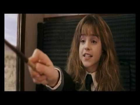Dans Harry Potter à l'école des sorciers, dans le Poudlard express quel sort Hermione utilisa sur Harry Potter ?