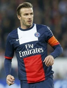 Beckham signe au Paris SG, le 31 janvier 2013