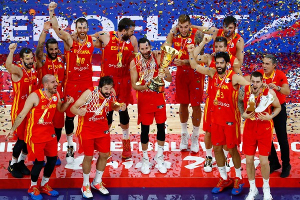 A ce jour, combien de fois l'équipe de Basket-Ball espagnole a-t-elle remporté le Championnat du Monde ?