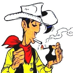 Grand fumeur jusqu'en 1983, par quoi Lucky Luke a-t-il depuis remplacé ses cigarettes ?