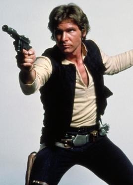 (I ostatnie z ostatnich!)Ile lat ma Han Solo w 4 części jeśli w 7 ma 70 lat, a między tymi częściami mija 35 lat ?