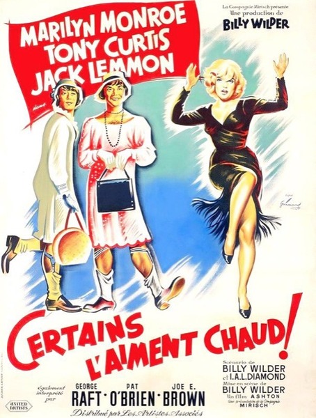 Dans le film" certains l'aiment chaud " les travestis femmes s'appellent ?