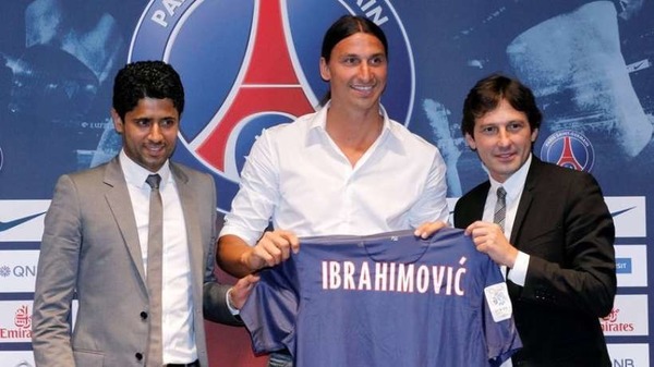 En 2012, pour quel montant a-t-il rejoint le Paris Saint-Germain ?