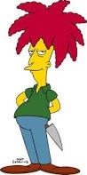 Le personnage qui veut tuer Bart se nomme :
