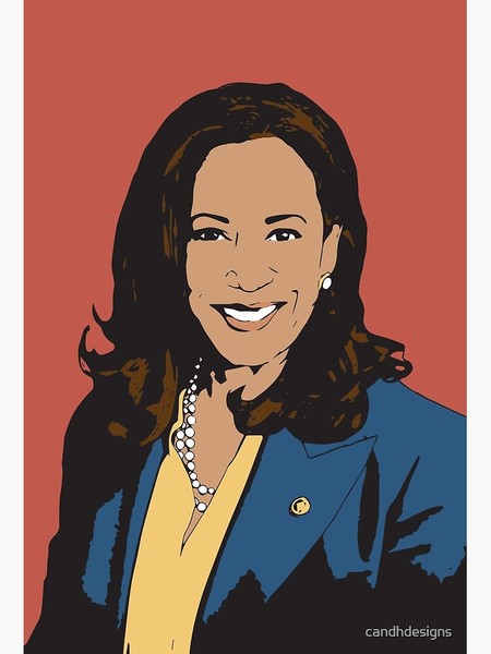 Which celebrity supported Kamala Harris ?