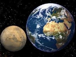 Who is the largest planet between Mars and the Earth?