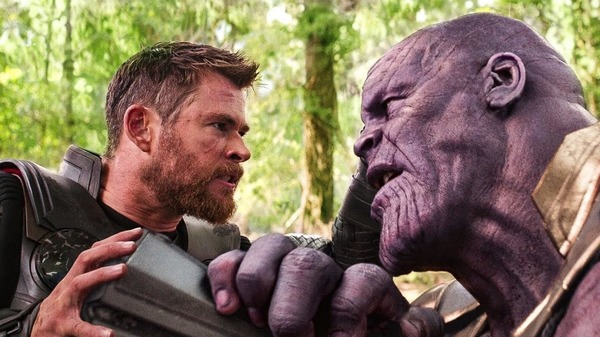 Dans quel long-métrage, Thor décapite-t-il Thanos ?