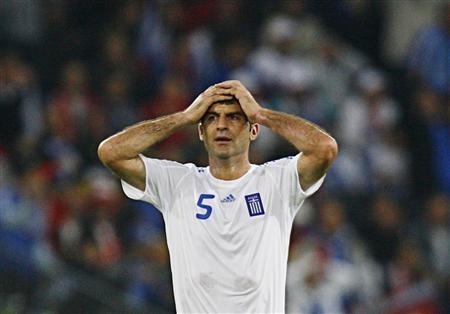 Tenante en titre, la Grèce est éliminée en perdant ses 3 rencontres du Groupe D.