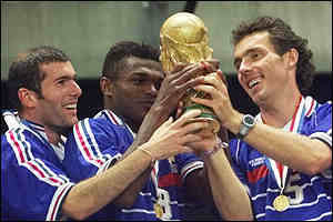En quelle année la France a-t-elle gagné la coupe du monde ?