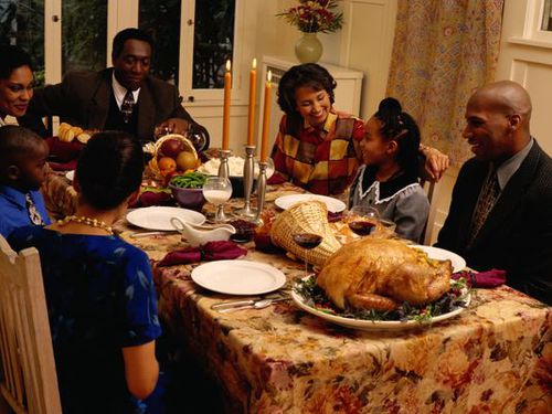 Why are americans celebrating thanksgiving ?