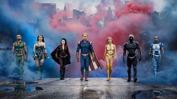 Dans quelle série peut-on voir cette bande de super-héros ?