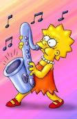 De quel instrument joue Lisa Simpson ?