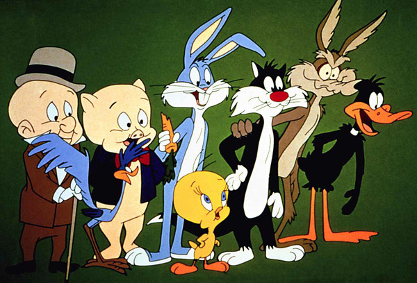 Quel est le nom de cette série d'animations dans laquelle on retrouve Bugs Bunny et ses amis ?