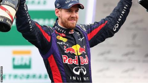 Combien de fois consécutivement Sebastian Vettel a-t-il été champion du Monde ?