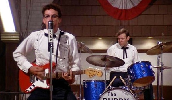 En 1978, quel est le nom du film qui retrace la vie de Buddy Holly ?