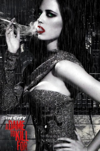 Qu'est-ce qu'Eva Green a fait modifier pour l'affiche de Sin City 2 ?