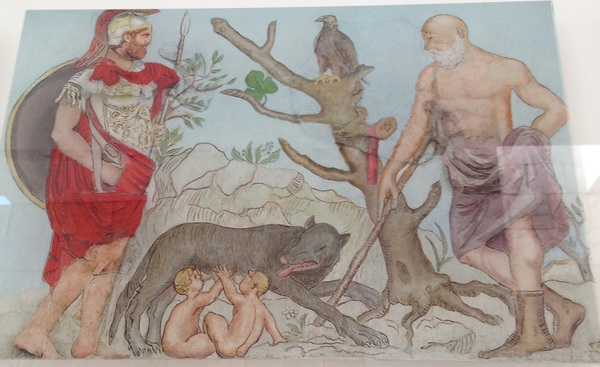 Les fondateurs de Rome, Romulus et Rémus, furent allaités par :
