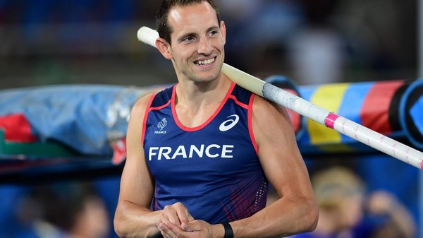 En 2014, Renaud Lavillenie a battu le record du monde :