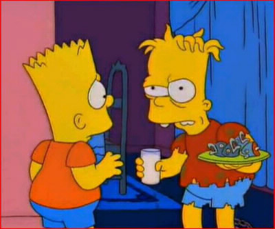 Comment s'appelle le frère jumeau de Bart ?