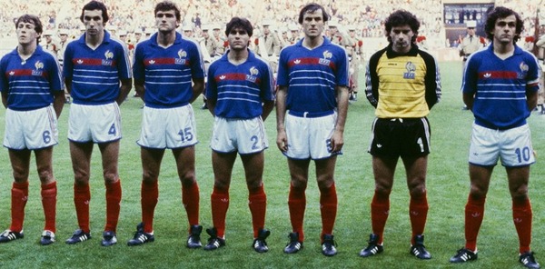 Marius fait partie de l'effectif français champion d'Europe en 1984.