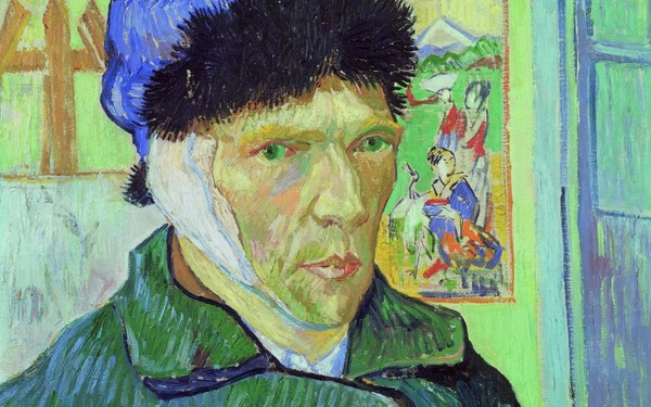 1889, il peint son autoportrait ?