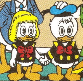 Voici Donald et Della Duck, qui était Della ?