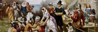 In which Century was celebrated the 1st Thanksgiving ?