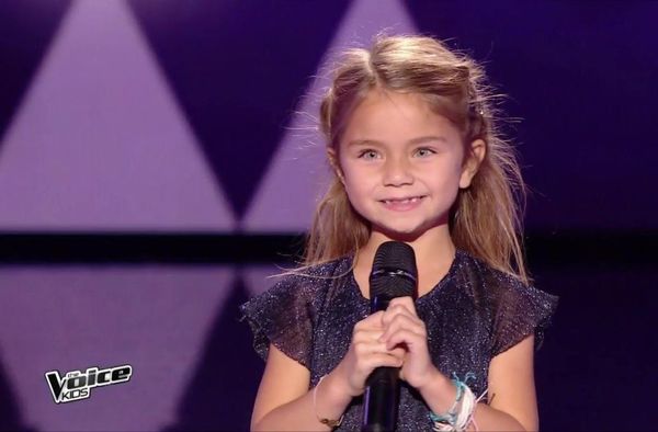 Quel âge a Valentina quand elle participe à The Voice Kids ?