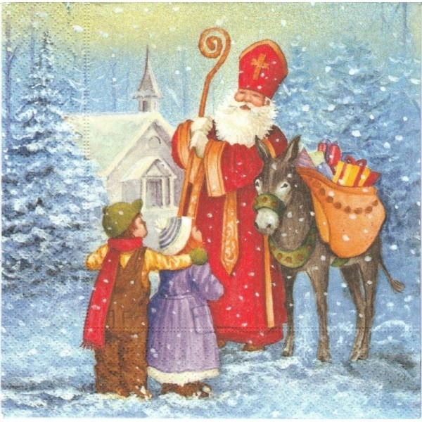 Le personnage du Père Noël a été inspiré de Saint Nicolas