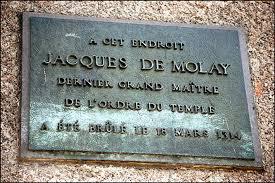 En quelle année est mort Jacques de Molay ?