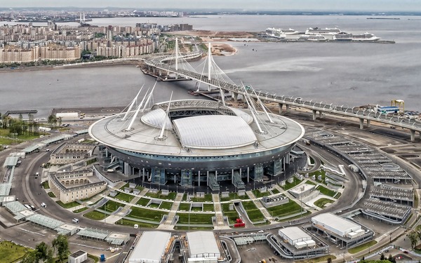 C’est le seul stade russe à accueillir des matchs de l’Euro. Lequel est-ce ?