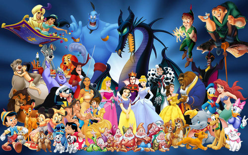 Les dessins animés et films Disney