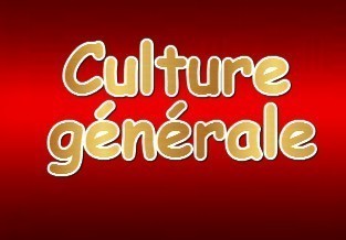 Culture générale (2) - 15A