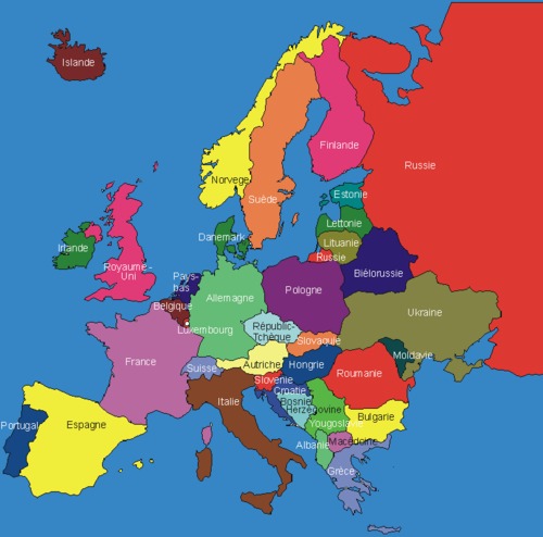 Les capitales d'Europe