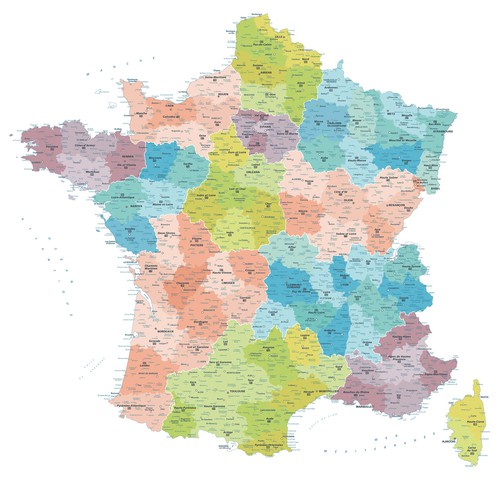 Les homonyes de quelques villes de France