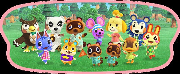 Les personnages d'Animal Crossing New Horizons