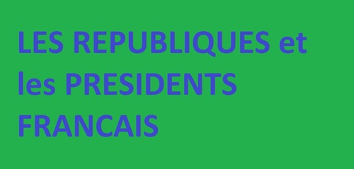 Les présidents de la République