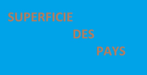 Les départements français et leur superficie (3)