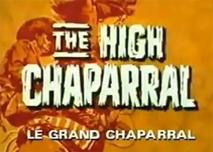Série TV : Le grand chapparal - 7A